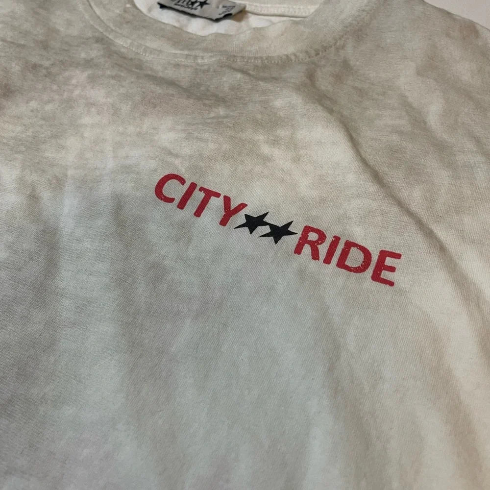 Zara x TwoJeys City Ride Cowboy Men' Cotton Crew Short Sleeve T Shirt - Picture 6 of 8